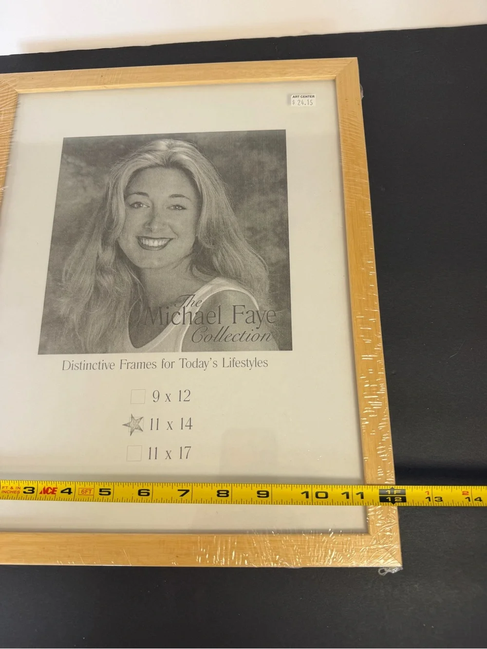 Wood Picture Frame 11x14 NEW Michael Faye Collection Sealed Natural Blonde
